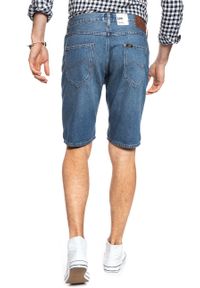 Lee - LEE 5POCKET SHORT MĘSKIE SPODENKI KRÓTKIE SOFT MID ALISO L73ELJGJ. Materiał: jeans. Długość: krótkie