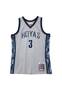 Mitchell & Ness - Allen iverson jersey Philadelphia 76ers 1996-97. Kolor: szary, niebieski, wielokolorowy. Materiał: jersey. Sport: koszykówka #1