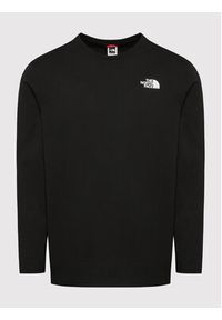 The North Face Longsleeve Easy Tee NF0A2TX1 Czarny Regular Fit. Kolor: czarny. Materiał: bawełna. Długość rękawa: długi rękaw #3