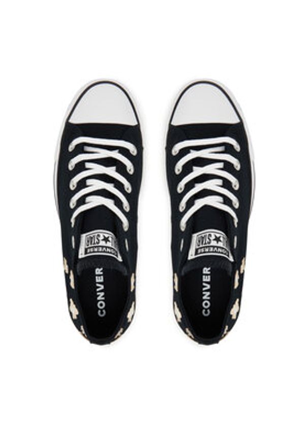 Converse Trampki Chuck Taylor All Star Lift A14937C Czarny. Kolor: czarny. Materiał: materiał