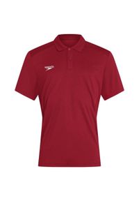 Koszulka T-Shirt dla dzieci Speedo Club Dry Polo. Typ kołnierza: polo. Kolor: czerwony