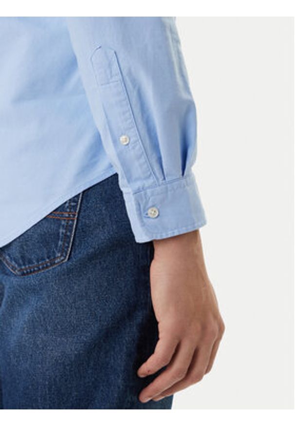 Polo Ralph Lauren Koszula 710805564509 Niebieski Regular Fit. Typ kołnierza: polo. Kolor: niebieski. Materiał: bawełna