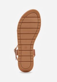 Renee - Brązowe Sandały VICES w Stylu Basic z Paskiem z Klamerką Loretha. Okazja: na co dzień. Zapięcie: pasek. Kolor: brązowy. Styl: casual, street #5