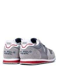 U.S. Polo Assn - Sneakersy męskie szare U.S. Polo ASSN. Wilys. Kolor: szary. Sezon: lato, jesień