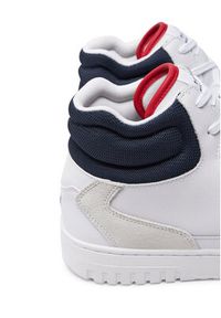 TOMMY HILFIGER - Tommy Hilfiger Sneakersy FM0FM05303 Biały. Kolor: biały. Materiał: skóra #5