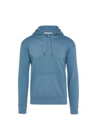 SG - Bluza Z Kapturem Unisex Dla Dorosłych Bez Metki. Typ kołnierza: kaptur. Kolor: niebieski