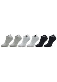Adidas - adidas Skarpety krótkie Thin and Light Sportswear Ankle Socks 6 Pairs IC1307 Szary. Kolor: szary. Materiał: bawełna #1