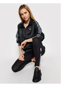 Adidas - adidas Kurtka anorak Half-Zip GN3105 Czarny Regular Fit. Kolor: czarny. Materiał: syntetyk #4
