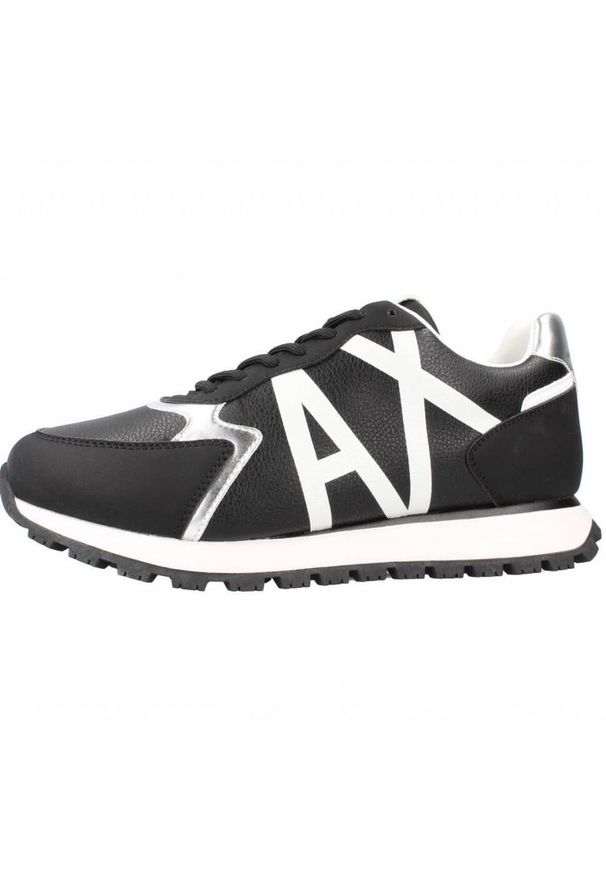 Armani Exchange - Kapcie ARMANI EXCHANGE XDX139 XV733 Czarny. Kolor: czarny. Materiał: syntetyk. Styl: sportowy