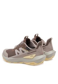 salomon - Salomon Trekkingi Elixir Activ Gore-Tex L47760100 Brązowy. Kolor: brązowy. Materiał: materiał #3