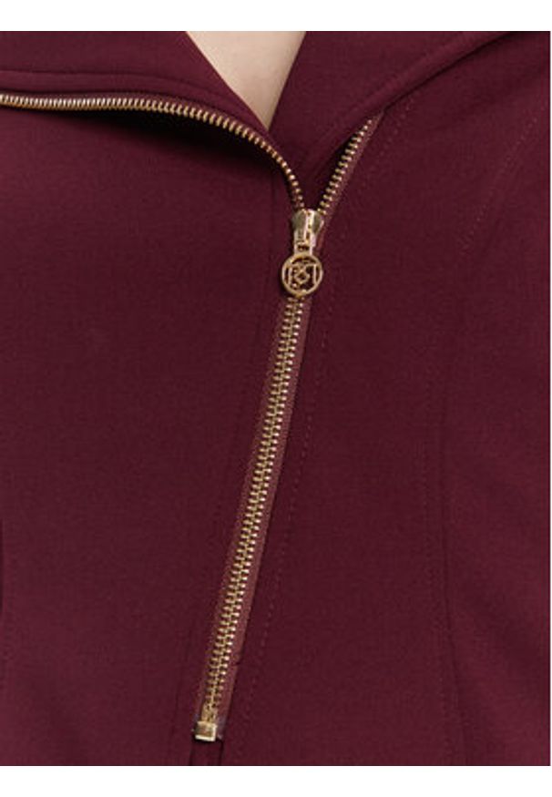 Rinascimento Marynarka CFC0125220003 Bordowy Slim Fit. Kolor: czerwony. Materiał: syntetyk