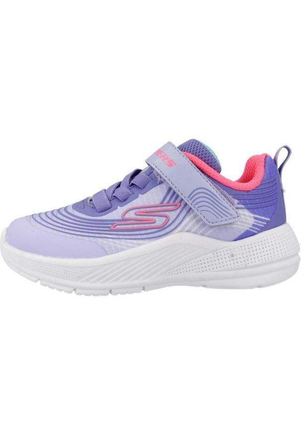 skechers - Tenisówki Skechers Model Microspec Advance Kolor Fioletowy. Kolor: fioletowy. Materiał: syntetyk, tkanina. Model: Skechers Sport. Sport: turystyka piesza