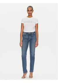 Guess T-Shirt 172699 Biały Classic Fit. Kolor: biały. Materiał: bawełna #4