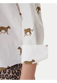 LOLA CASADEMUNT Koszula LS2615059 Biały Regular Fit. Kolor: biały. Materiał: bawełna #4