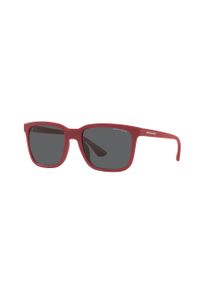 Armani Exchange Okulary przeciwsłoneczne 0AX4112S męskie kolor czerwony. Kształt: prostokątne. Kolor: czerwony #5
