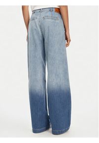 Please Jeansy P869200002 Niebieski Wide Leg. Kolor: niebieski #5