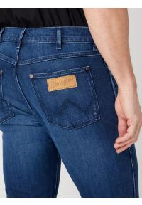 Wrangler - WRANGLER LARSTON MĘSKIE SPODNIE JEANSOWE JEANSY BLUE RING W18SOC42G #4