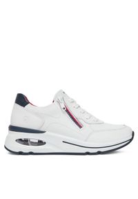Remonte Sneakersy D2H00-80 Biały. Kolor: biały. Materiał: syntetyk, materiał #1