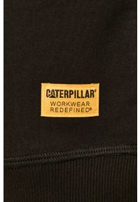 CATerpillar - Caterpillar - Bluza. Okazja: na co dzień. Kolor: czarny. Długość rękawa: raglanowy rękaw. Wzór: nadruk. Styl: casual #6
