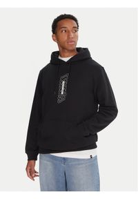 DC Shoes Bluza EDYFT03557 KVJ0 Czarny Regular Fit. Kolor: czarny. Materiał: bawełna