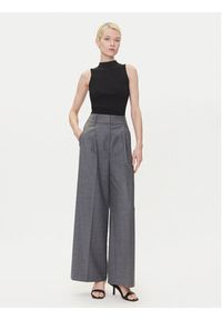 Hugo - HUGO Bluzka Sarepilk 50542597 Czarny Slim Fit. Kolor: czarny. Materiał: wiskoza #5