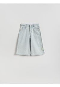 Reserved - Jeansowe szorty bermudy - niebieski. Kolor: niebieski #1