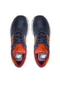 New Balance Sneakersy ML574OMC Granatowy. Kolor: niebieski. Materiał: skóra. Model: New Balance 574 #8