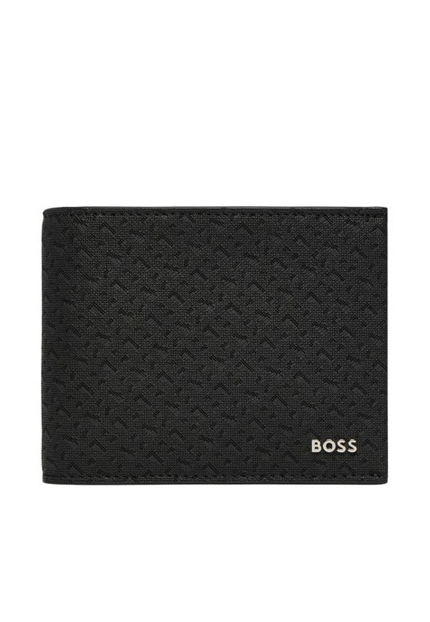 BOSS Portfel Daxter 50563901 Czarny. Kolor: czarny. Materiał: skóra