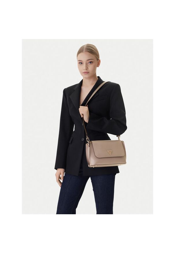 Torebka Guess. Kolor: beżowy