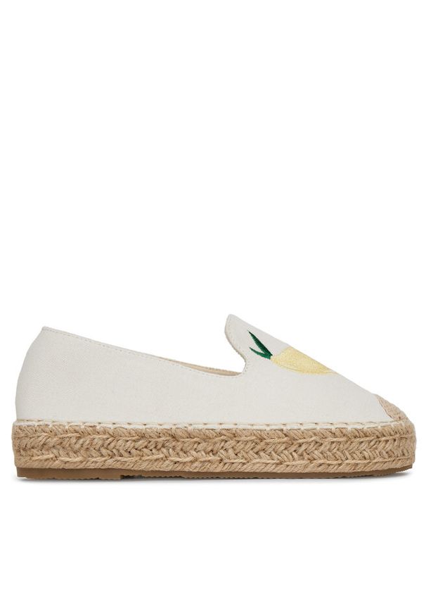 Espadryle DeeZee. Kolor: biały