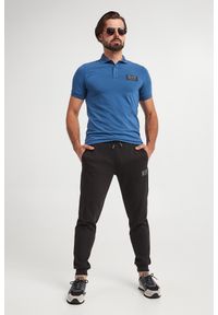 EA7 Emporio Armani - Polo męskie EA7 EMPORIO ARMANI. Typ kołnierza: polo