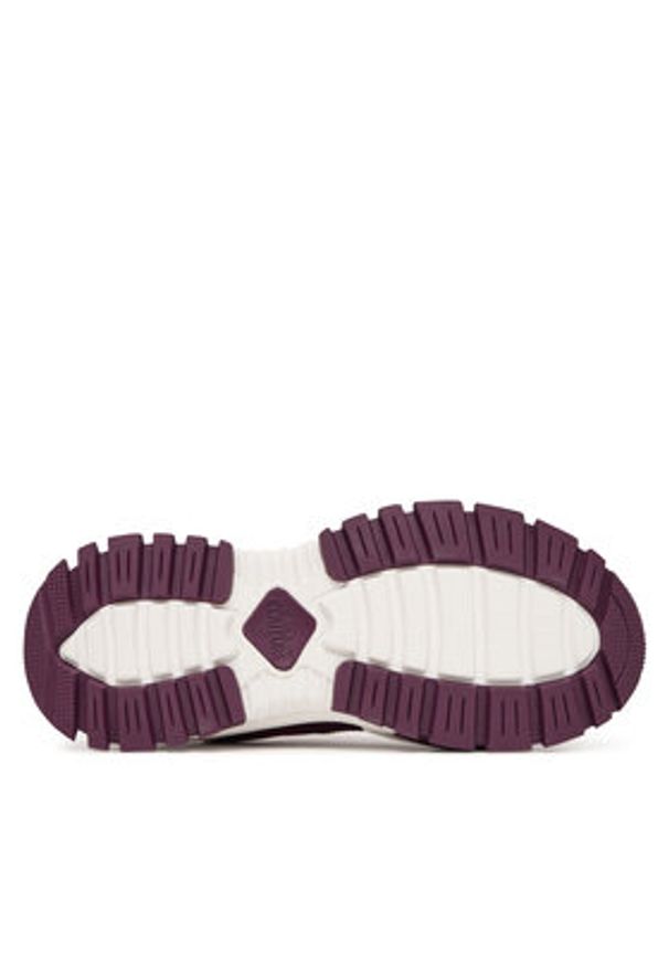 Versace Jeans Couture Sneakersy 79VA3SVG Bordowy. Kolor: czerwony. Materiał: skóra