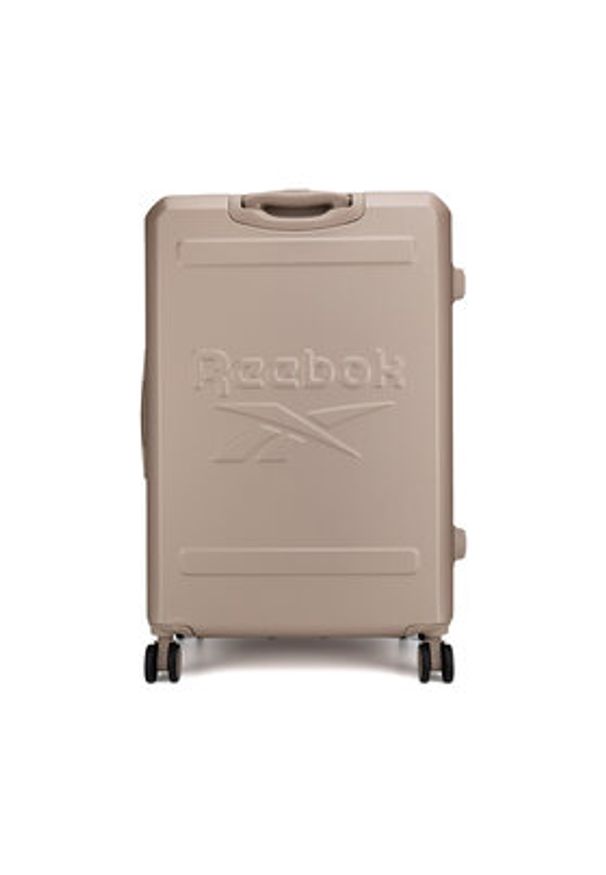Reebok Walizka duża RBK-WAL-023-CCC-L Beżowy. Kolor: beżowy