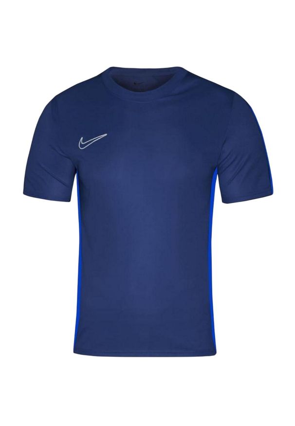 Nike - Męska Koszulka Academy DriFIT. Kolor: niebieski. Sport: turystyka piesza