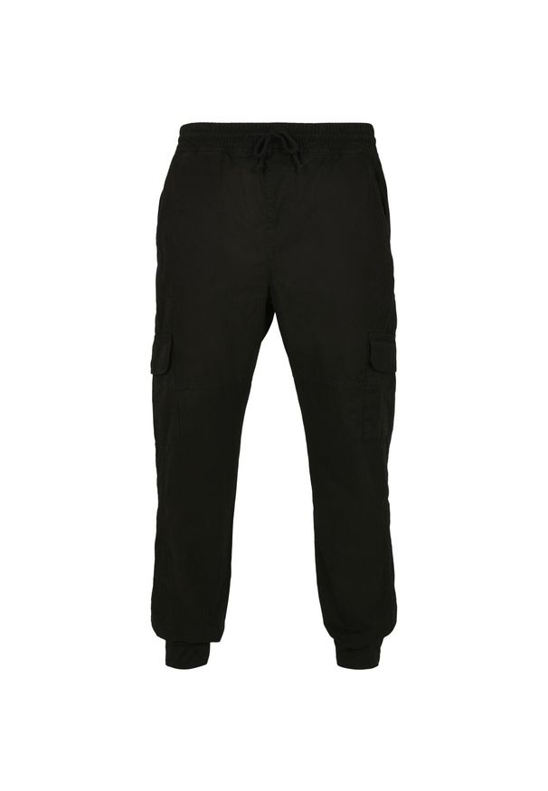 Spodnie Urban Classics military. Kolor: czarny. Długość: długie. Wzór: moro