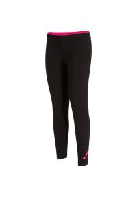 Legginsy dla dzieci Joma Lion. Okazja: na uczelnię. Kolor: czarny. Materiał: bawełna, materiał. Styl: sportowy. Sport: joga i pilates #1