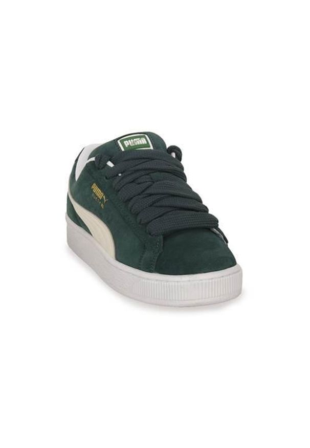 Buty do chodzenia damskie Puma Suede Xl. Zapięcie: sznurówki. Kolor: wielokolorowy, zielony. Materiał: zamsz, materiał. Szerokość cholewki: normalna. Model: Puma Suede. Sport: turystyka piesza