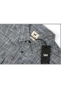 Lee - LEE WESTERN SHIRT SLIM FIT MĘSKA KOSZULA ELEGANCKA BLACK L644DK01. Okazja: na co dzień. Długość rękawa: długi rękaw. Długość: długie. Styl: elegancki #9