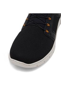 Rieker Sneakersy B7796-00 Czarny. Kolor: czarny. Materiał: materiał #7