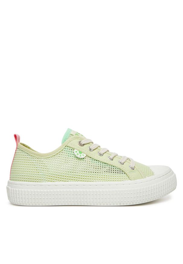 Roxy Trampki V12-908 Zielony. Kolor: zielony. Materiał: materiał