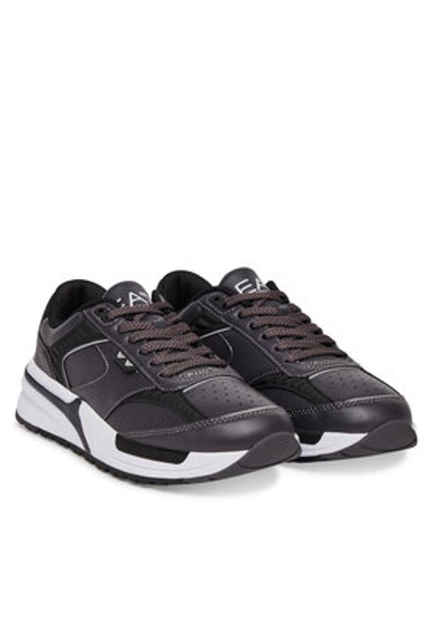 EA7 Emporio Armani Sneakersy X8X241 XK435 R975 Kolorowy. Materiał: skóra. Wzór: kolorowy