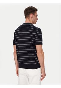 BOSS Sweter Kanacho 50561004 Granatowy Regular Fit. Kolor: niebieski. Materiał: bawełna #2