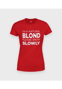 MegaKoszulki - Koszulka damska Blond. Materiał: bawełna #1