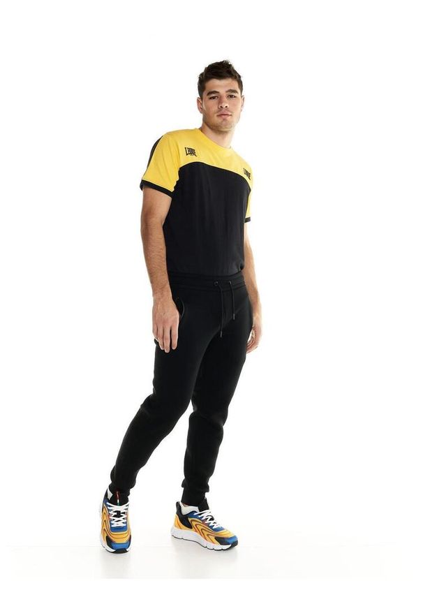 LEONE 1947 APPAREL - Męskie spodnie dresowe Leone Soft Basic. Kolor: czarny. Materiał: dresówka. Sport: fitness