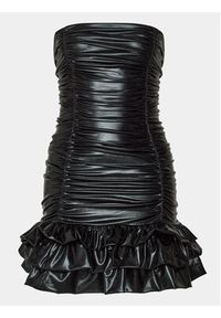 Kontatto Sukienka koktajlowa MR1041 Czarny Slim Fit. Kolor: czarny. Materiał: syntetyk. Styl: wizytowy #6