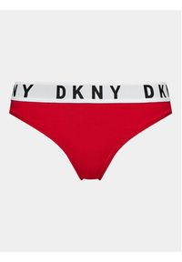 DKNY Stringi DK4529 Czerwony. Kolor: czerwony. Materiał: bawełna #5