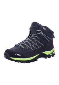 Buty trekkingowe męskie CMP Rigel Mid Trekking Wp. Kolor: czarny, szary, wielokolorowy. Materiał: materiał, zamsz. Szerokość cholewki: normalna. Sport: turystyka piesza