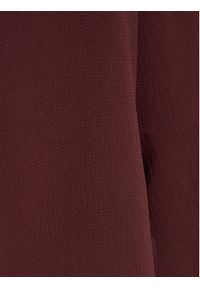 Vero Moda Curve Bluzka Saga 10245513 Bordowy Regular Fit. Kolor: czerwony. Materiał: syntetyk