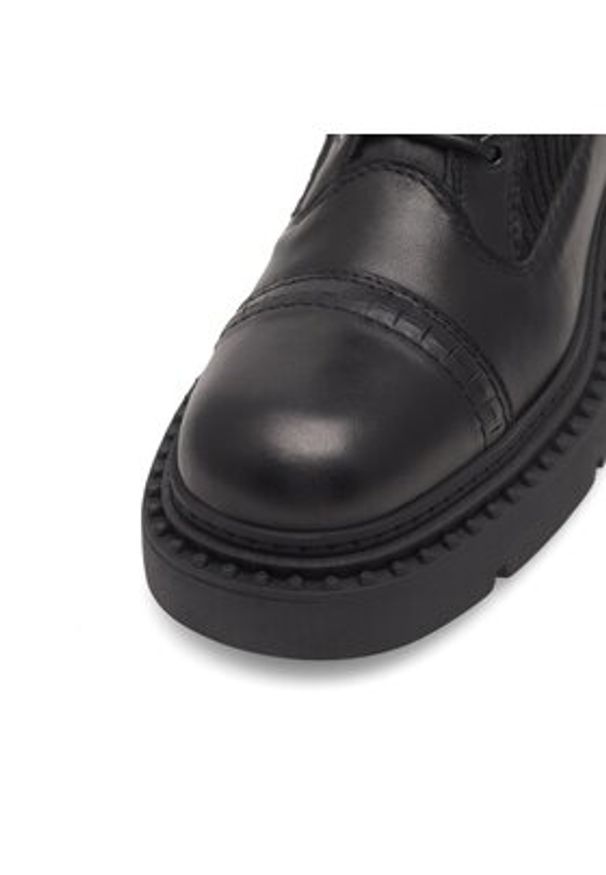 Badura Trzewiki AHMET-03 Czarny. Kolor: czarny. Materiał: materiał