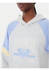 Roxy Bluza Essential Energy Blockd ERJFT04937 Szary Regular Fit. Kolor: szary. Materiał: bawełna #3